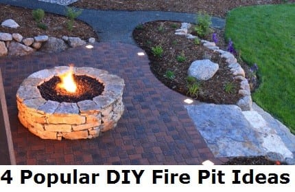 4 Popular DIY Fire Pit Ideas | How To Build It