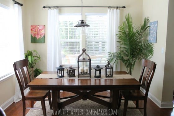 Easy Ways To Update Dining Room Table