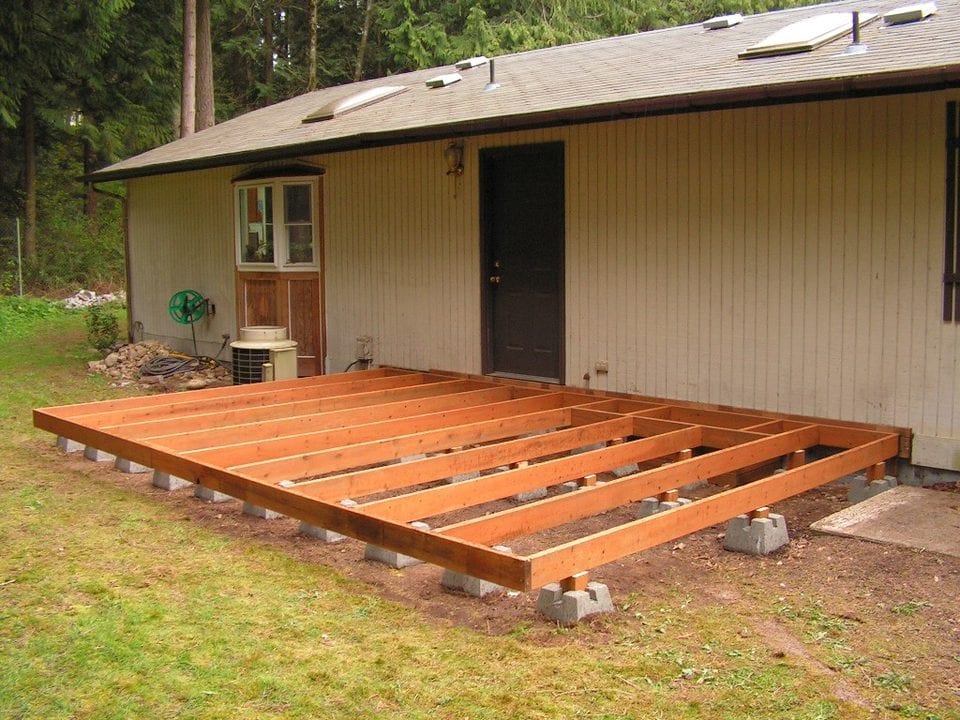 How To Build A Deck Diy How To Build A Simple Diy Deck On A Budget The Art Of Images