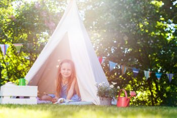 DIY Backyard Tents For Kids