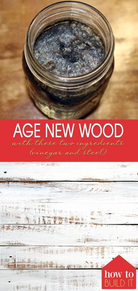 Age New Wood With These Two Ingredients (vinegar and steel) | Age New Wood | DIY Aged Wood | Aged Wood Tutorial | DIY Aged Wood Tips and Tricks | Age New Wood Tips and Tricks