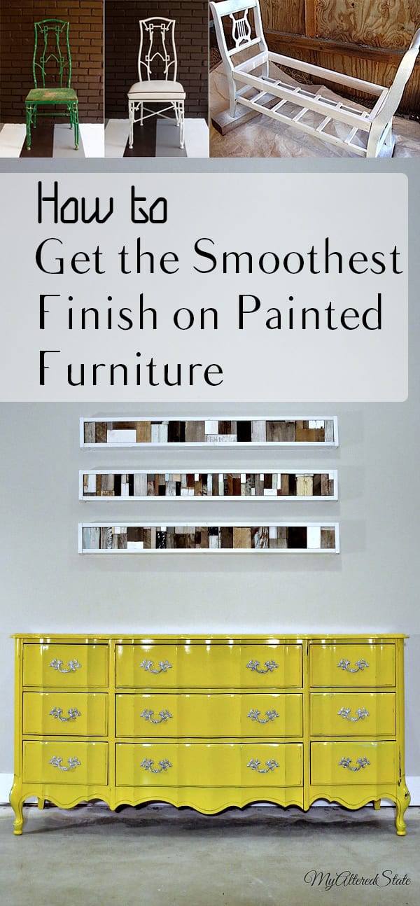 How to Get the Smoothest Finish on Painted Furniture