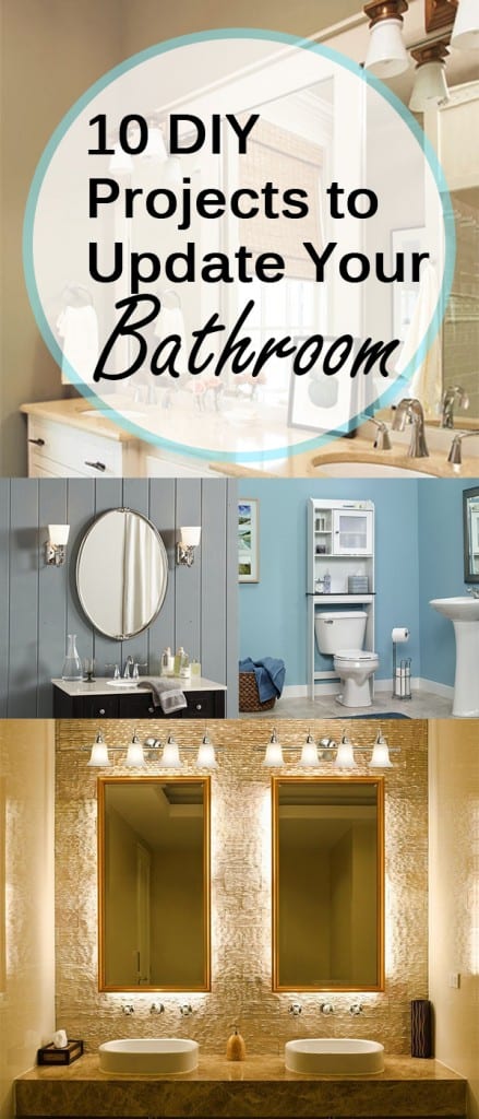 Bathroom projects, bathroom updates, bathroom upgrades, popular pin, DIY bathroom upgrades, decorating a small bathroom, small bathroom decorating tips.