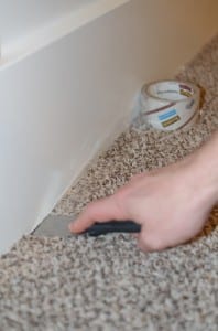 How To Paint Baseboards With Carpet