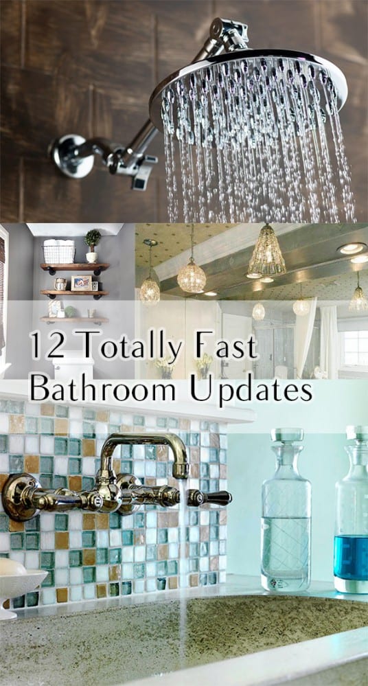 12 Totally Fast Bathroom Updates How To Build It