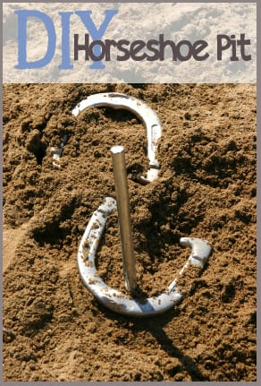 DIY Horseshoe Pit