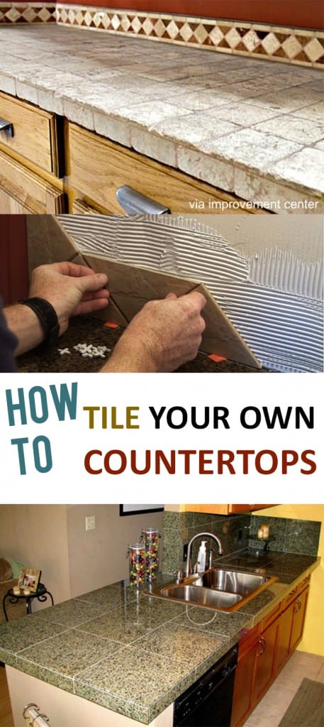 How to Tile Your Own Countertops