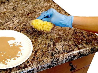 How to Paint Laminate Counters