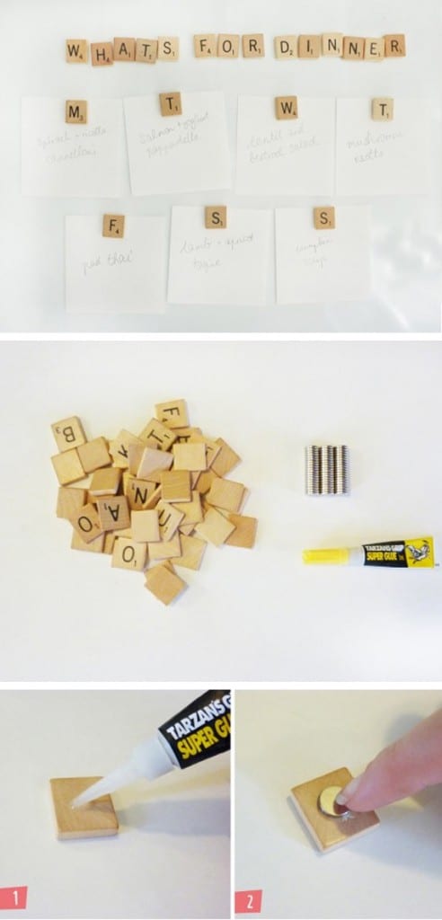 DIY Refrigerator Magnets