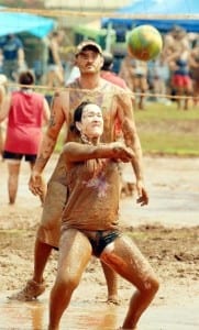 Mud Volleyball