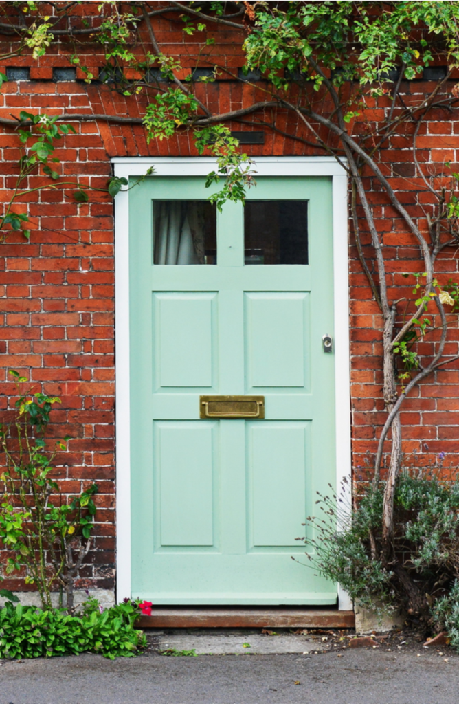 Adding trim around your front door can totally change the whole look of your home! If your front door needs a little love, here 's how to renovate a front door.