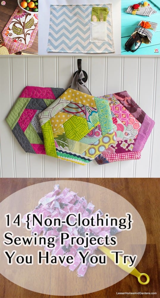 14 {Non-Clothing} Sewing Projects You Have to Try | How To Build It
