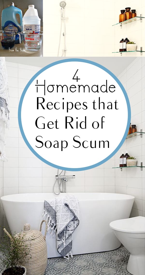 4 Homemade Recipes that Get Rid of Soap Scum (1)