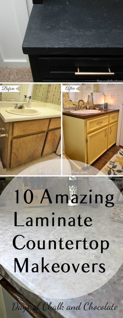 Laminate counter tops, how to paint laminate counter tops, painting hacks, painting laminate, popular pin, home decor, DIY home, DIY home remodel.