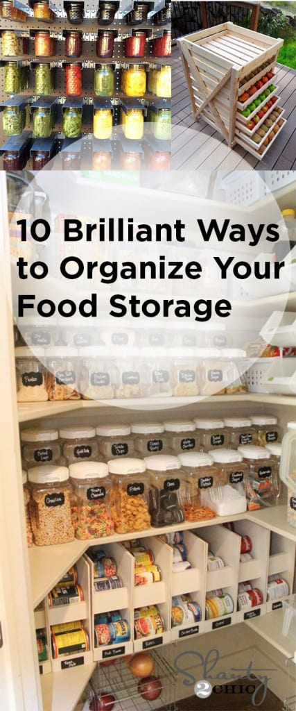10 Brilliant Ways to Organize Your Food Storage
