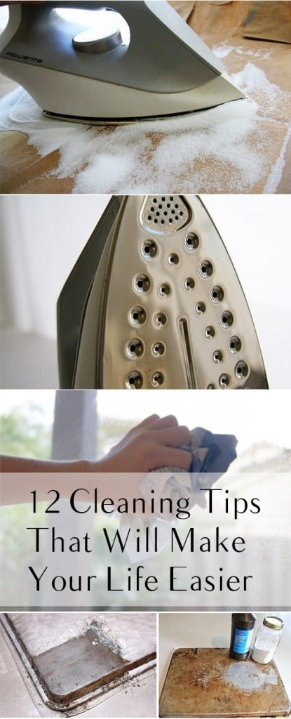 12 Cleaning Tips That Will Make Your Life Easier