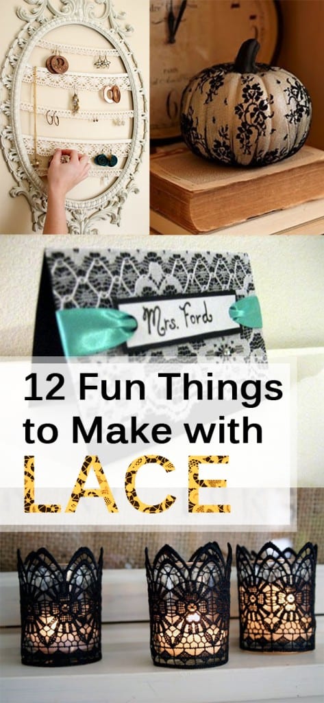 12 Fun Things to Make with Lace 