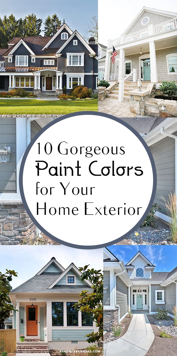 10 Gorgeous Paint Colors for Your Home Exterior