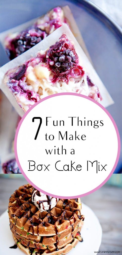 7 Fun Things to Make with a Box Cake Mix