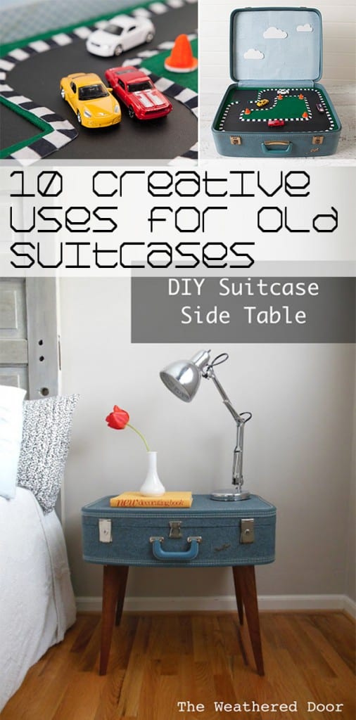 10 Creative Uses for Old Suitcases