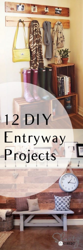 DIY entryway, entryway upgrades, entry way decor, popular pin, DIY home decor, decorating your entry way, entryway storage, home decor, home decorating ideas