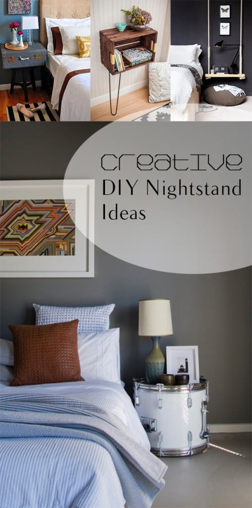 Creative DIY Nightstand Ideas