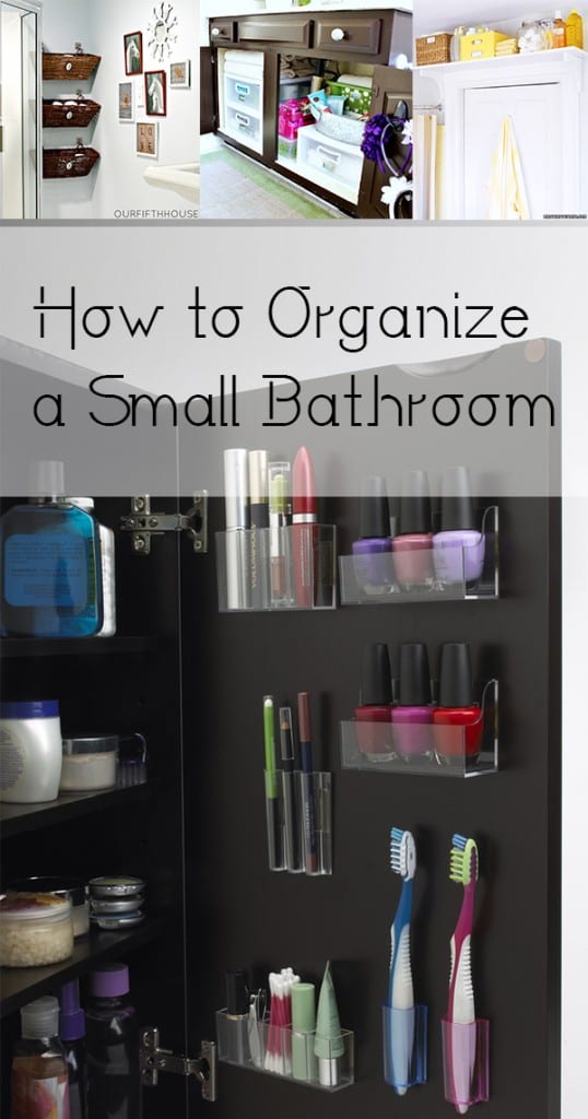 How to Organize a Small Bathroom