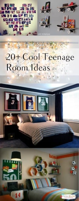 20+ Cool Teenage Room Decor Ideas