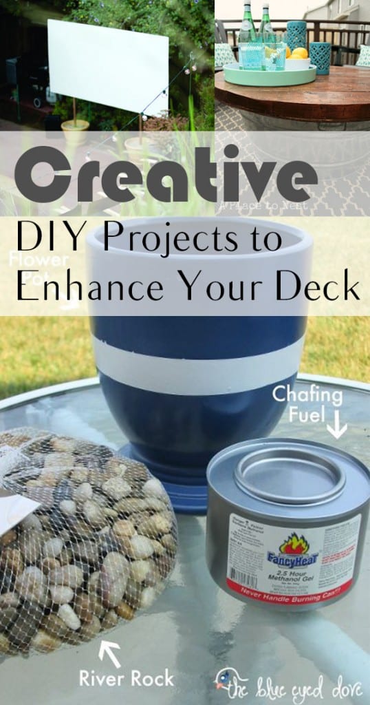 Outdoor living, outdoor living hacks, gardening, porch ideas, patio decorations, fire pit ideas, DIY pest control, how to enhance your deck, deck enhancements 