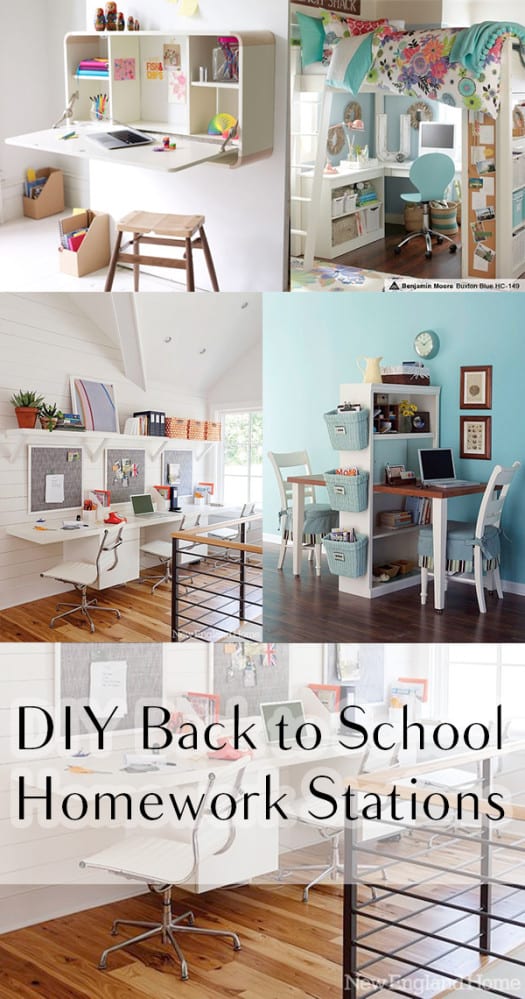 Back to School Homework Stations | How To Build It