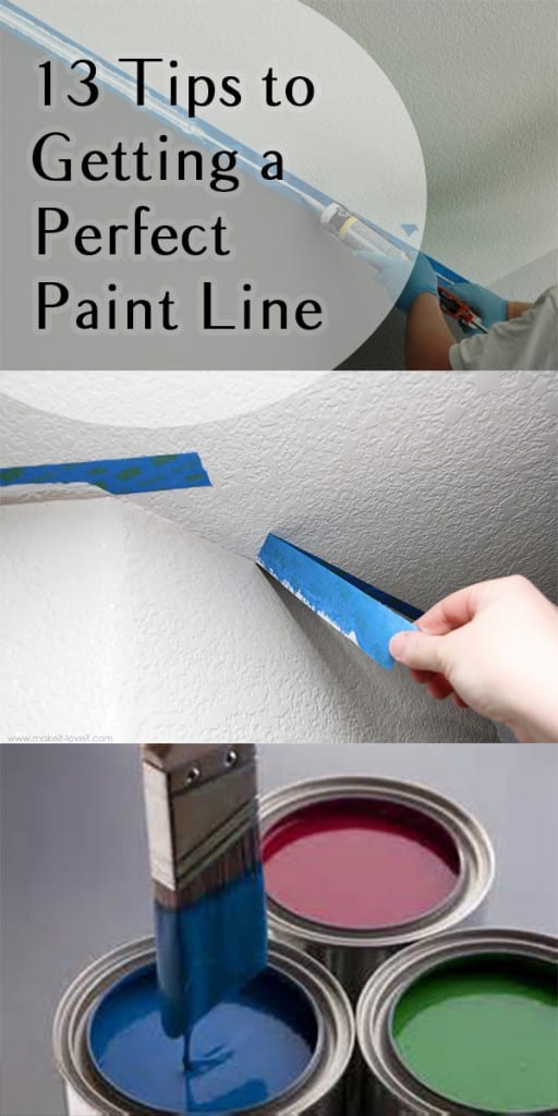 How to Paint and Get a Perfect Line How To Build It