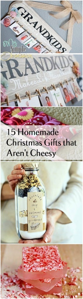 15 Homemade Christmas Gifts that Aren't Cheesy