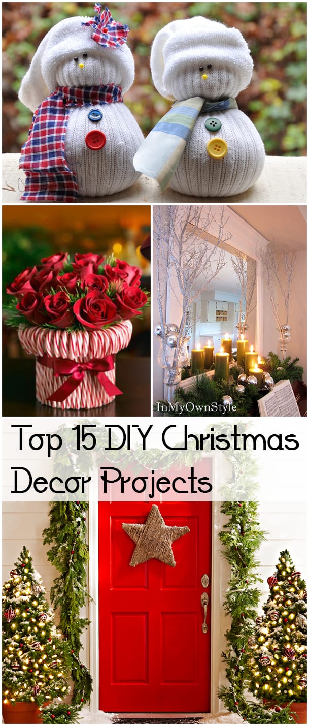 Top 15 DIY Christmas Decor Projects