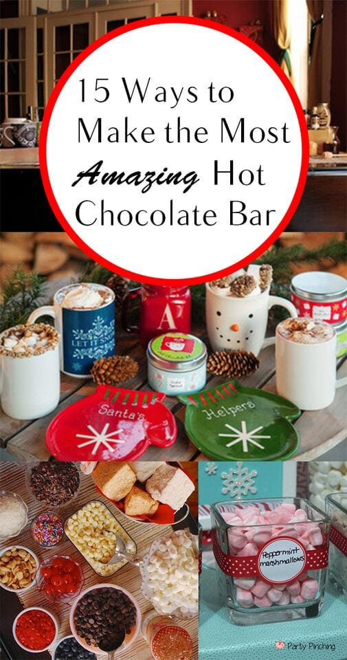 15 ways to make the most amazing hot chocolate bar