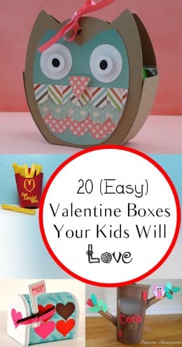 20 {easy} Valentine Boxes Your Kids Will Love 