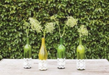 Wine Bottles. DIY, DIY home projects, home décor, home, dream home, DIY. projects, home improvement, inexpensive home improvement, cheap home DIY, repurpose projects.