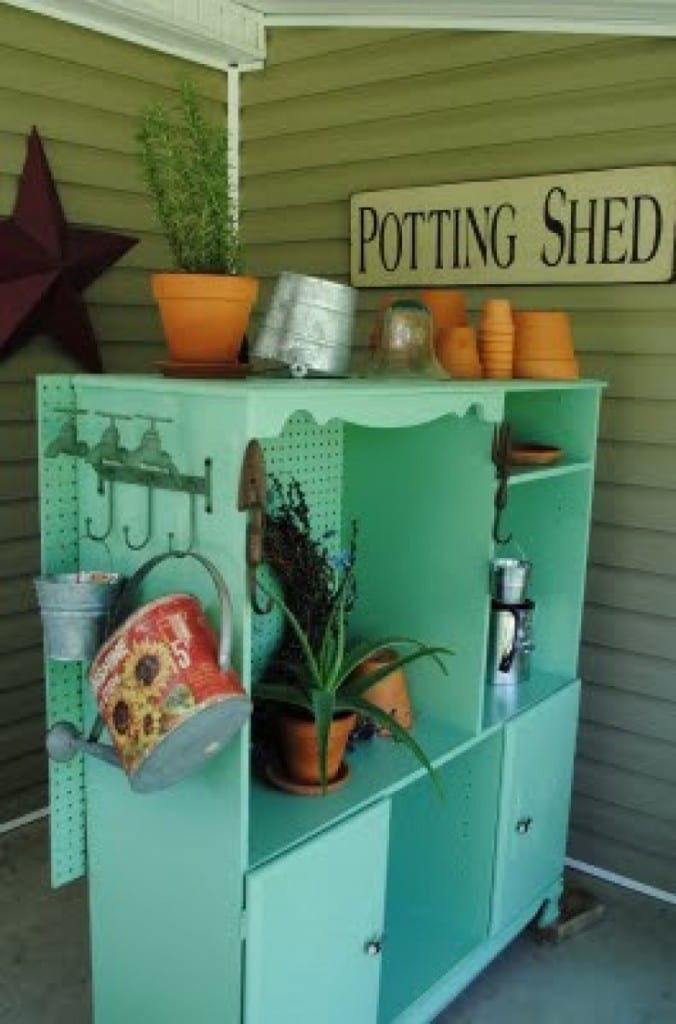 22 Ridiculously Clever Recycled Entertainment Center Projects