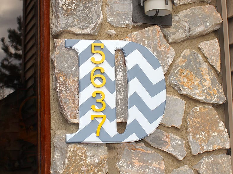 11 Creative Ways to Show Off Your House Number