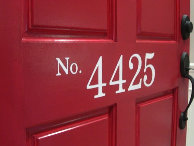 11 Creative Ways to Show Off Your House Number2