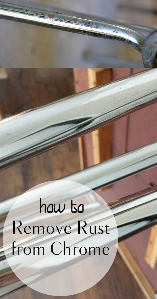 Cleaning chrome, how to clean chrome, rust, rust removal, how to remove rust, cleaning, cleaning tips, cleaning hacks, DIY clean, popular pin, clean home.