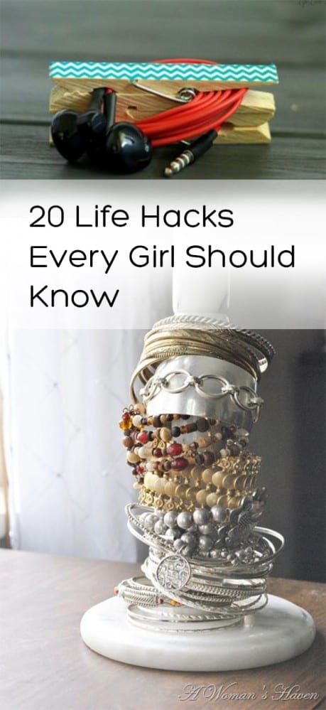 20 Life Hacks Every Girl Should Know | How To Build It