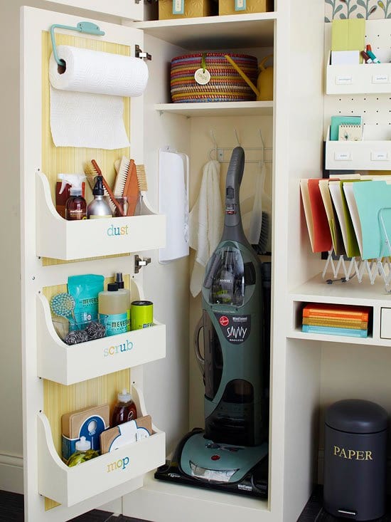10 Hacks to an Organized Cleaning Closet How To Build It