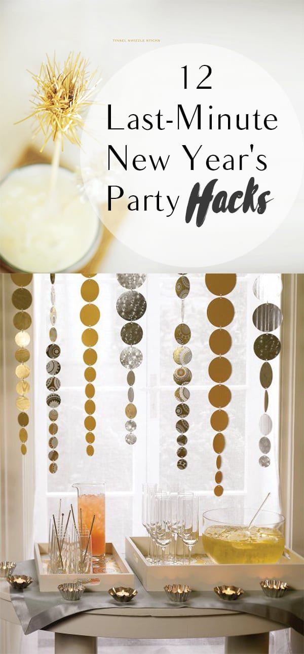 New Year's Party, Party Hacks, New Years Eve Party, Party Ideas, Party Planning, Party Planning Ideas