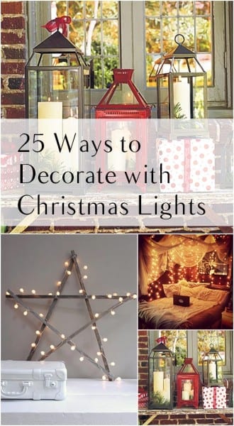 25 Ways to Decorate with Christmas Lights | How To Build It