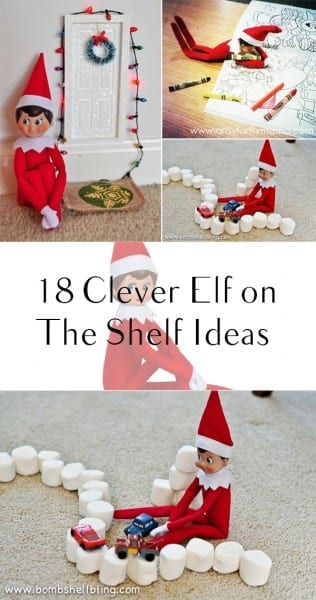 18 Clever Elf on The Shelf Ideas | How To Build It