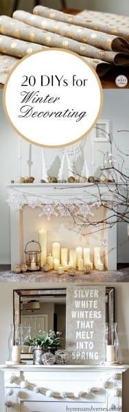 DIY Decorating, EAsy Ways to Decorate for Winter, Christmas Decor, Easy Holiday Decor Ideas, Simple Christmas Decor Ideas, Easy Christmas DIY, Popular Pin, Homemade Holiday Decor
