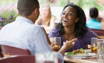 Couple enjoying dinner --- Image by © JLP/Jose L. Pelaez/Corbis