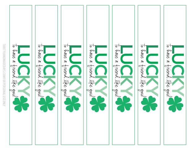 Feel Lucky with 15 FREE St. Patrick’s Day Printables | How To Build It