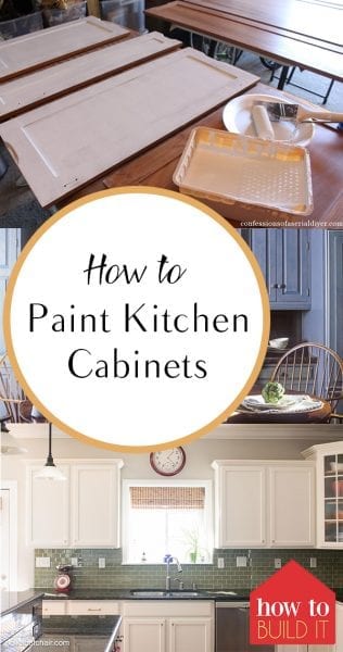 Paint Kitchen Cabinets, How to Paint Kitchen Cabinets, Kitchen Cabinet Remodel, Easy Kitchen Remodel, Easy Ways to Remodel Your Kitchen, Cheap Kitchen Remodel