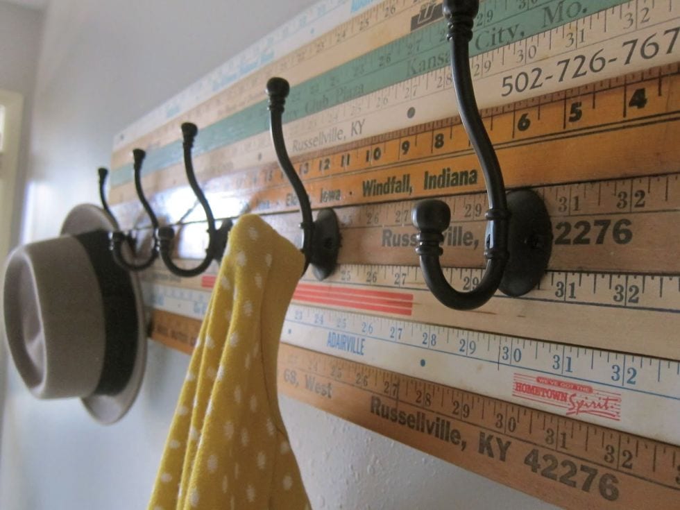 10 Repurposed DIY Coat Racks